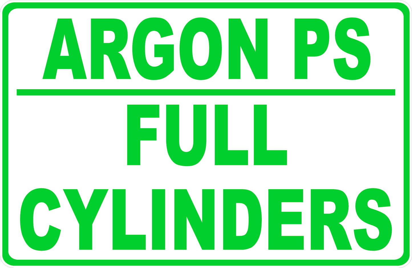 Argon PS Full Cylinders Decal