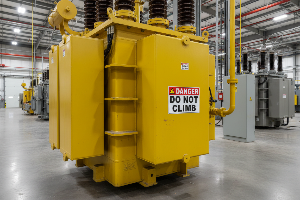 Danger Do Not Climb Decal