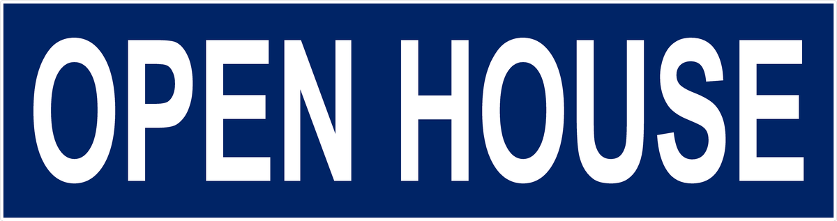 Real Estate Rider Sign w/ Message Options