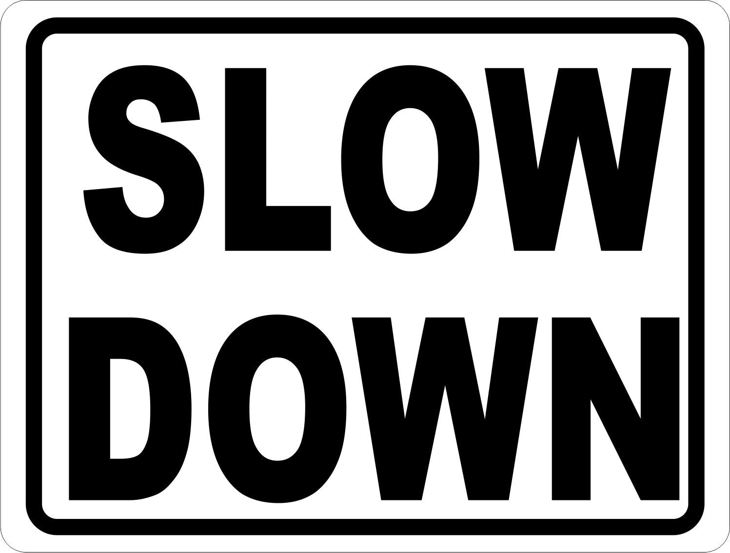 slow ロードサイン Rough Road Signs - Low Prices, Fast Shipping
