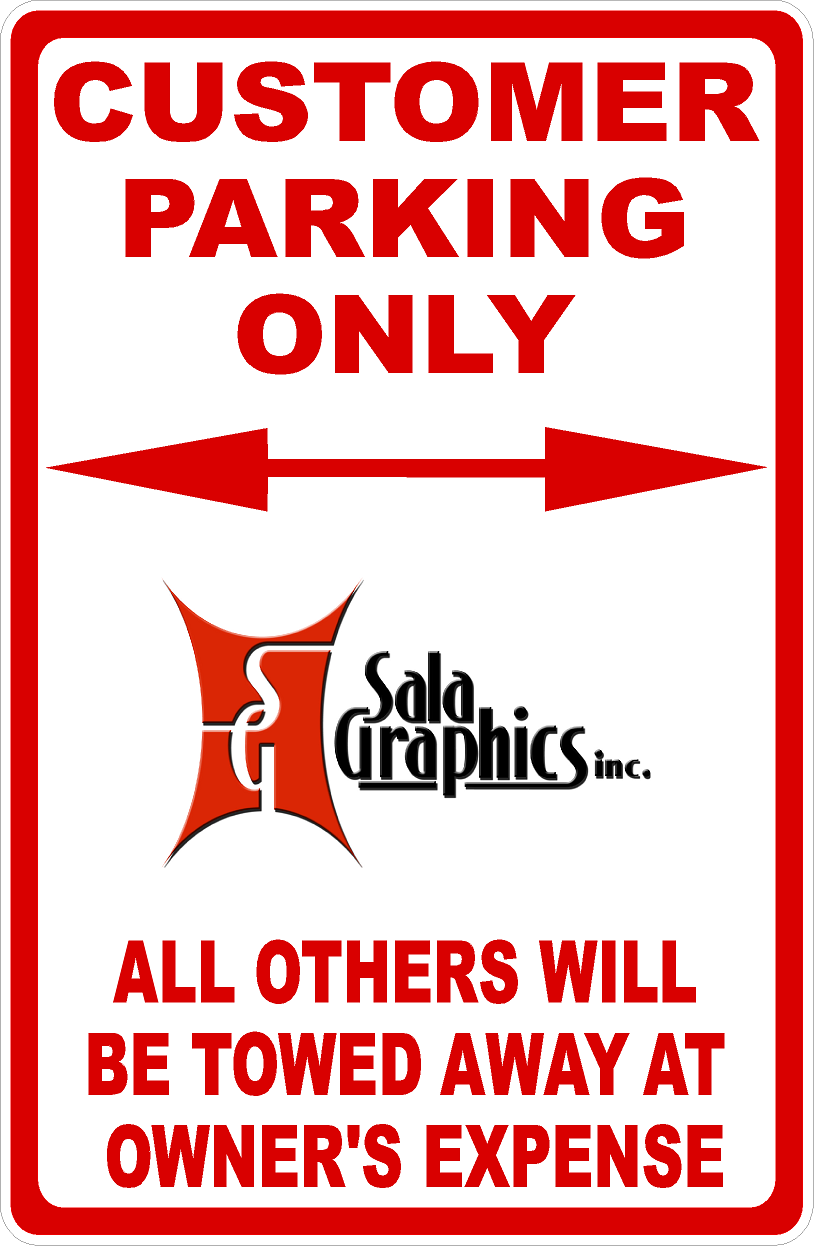 New Product Alert. Design Your Own Business Sign at No Added Cost!