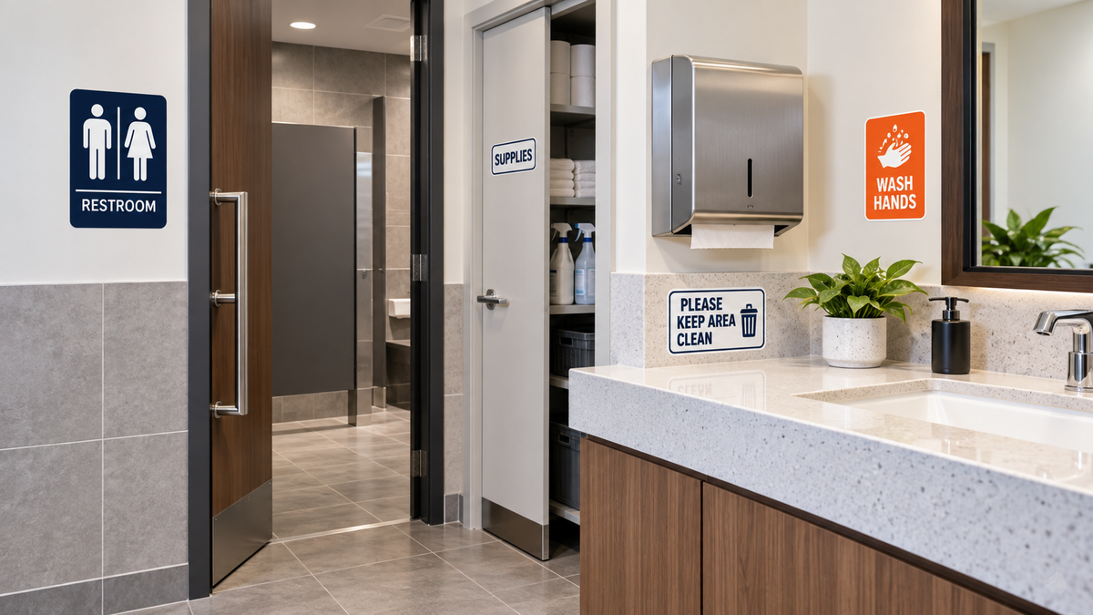 Restroom & Facility Decals