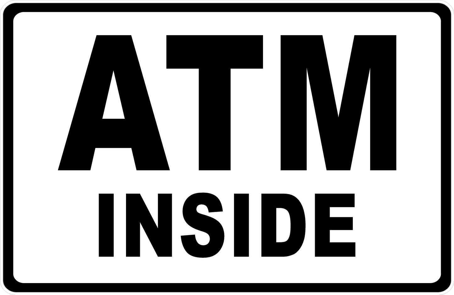 ATM Inside Decal