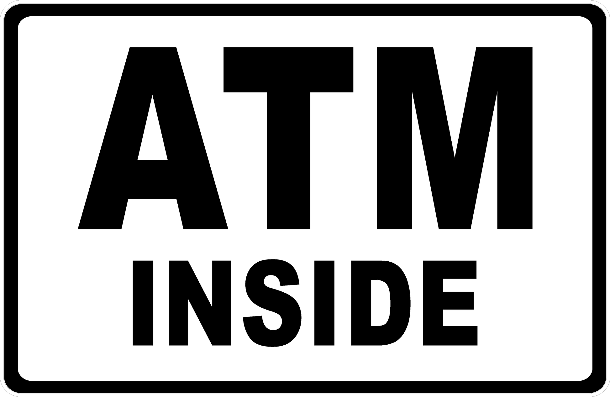 ATM Inside Decal