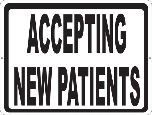 Accepting New Patients Decal