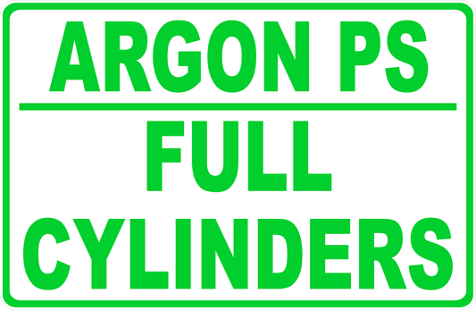 Argon PS Full Cylinders Decal