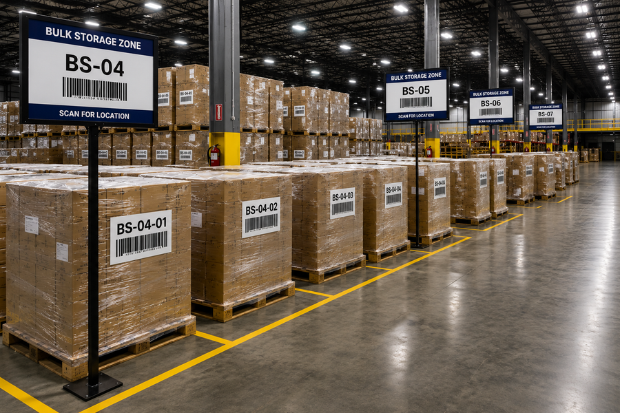 Bulk Storage Labels