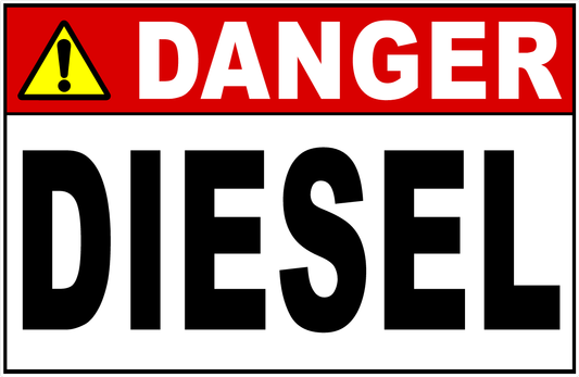 Danger Diesel Decal