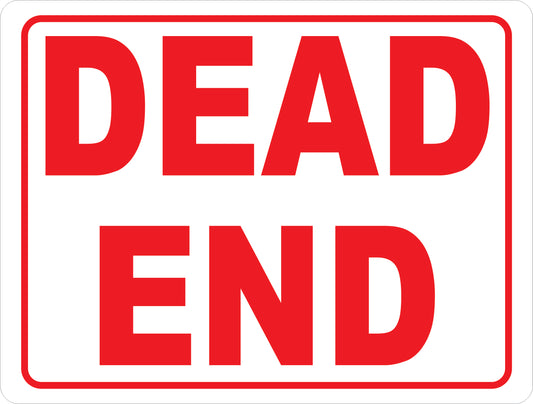 Dead End Sign