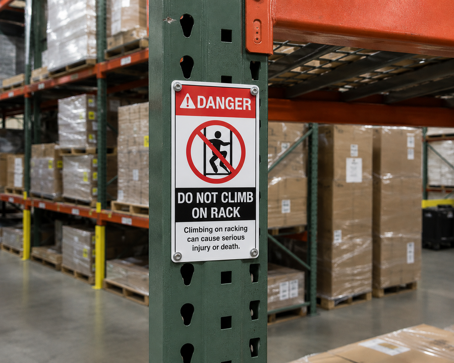 Do Not Climb Signs
