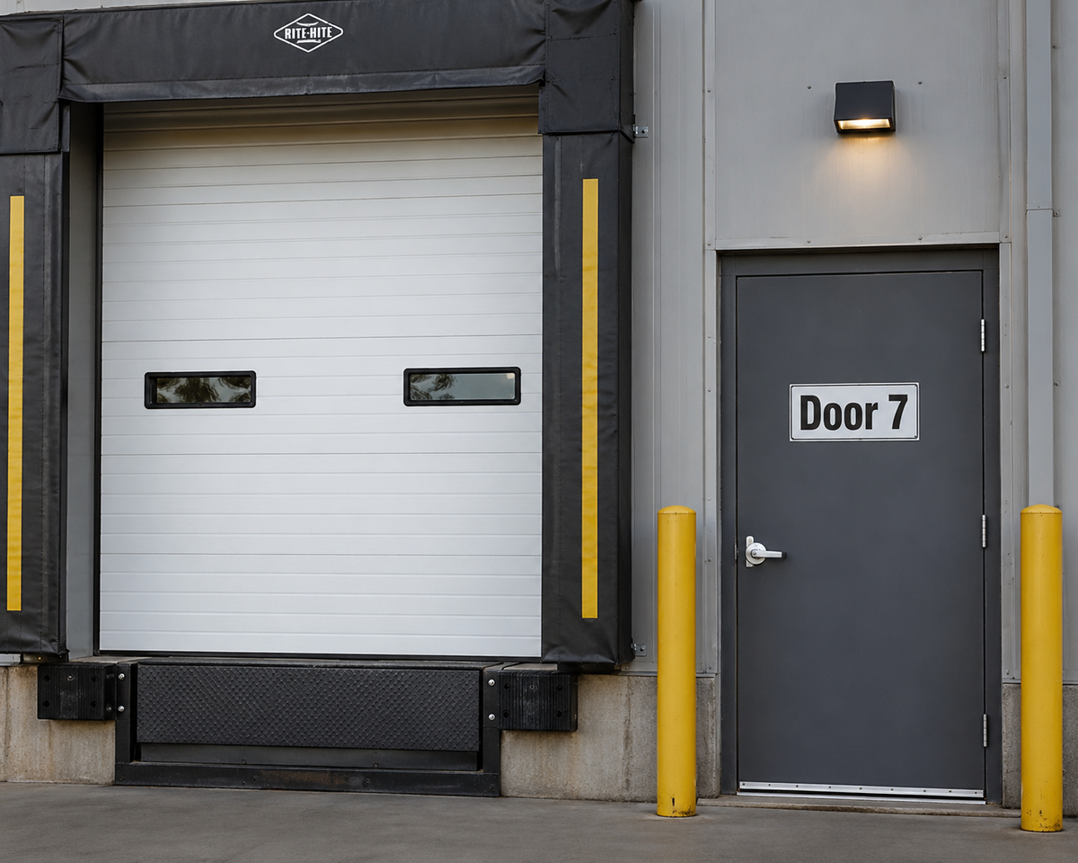 Warehouse Dock and Bay Identification Labels
