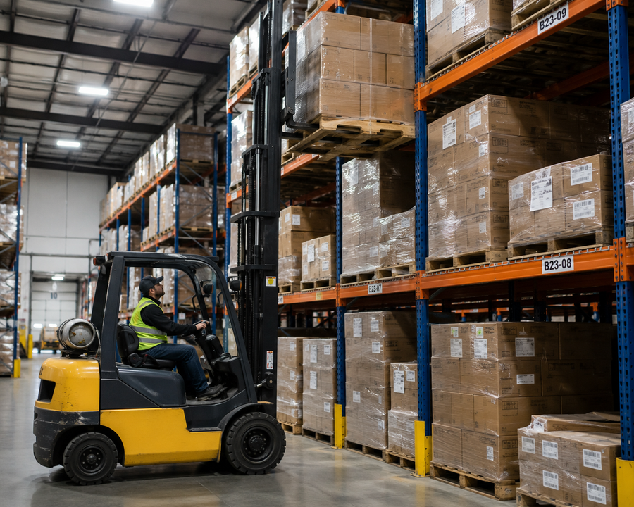 Forklift & Material Handling Signs