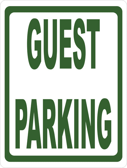 Guest Parking Sign