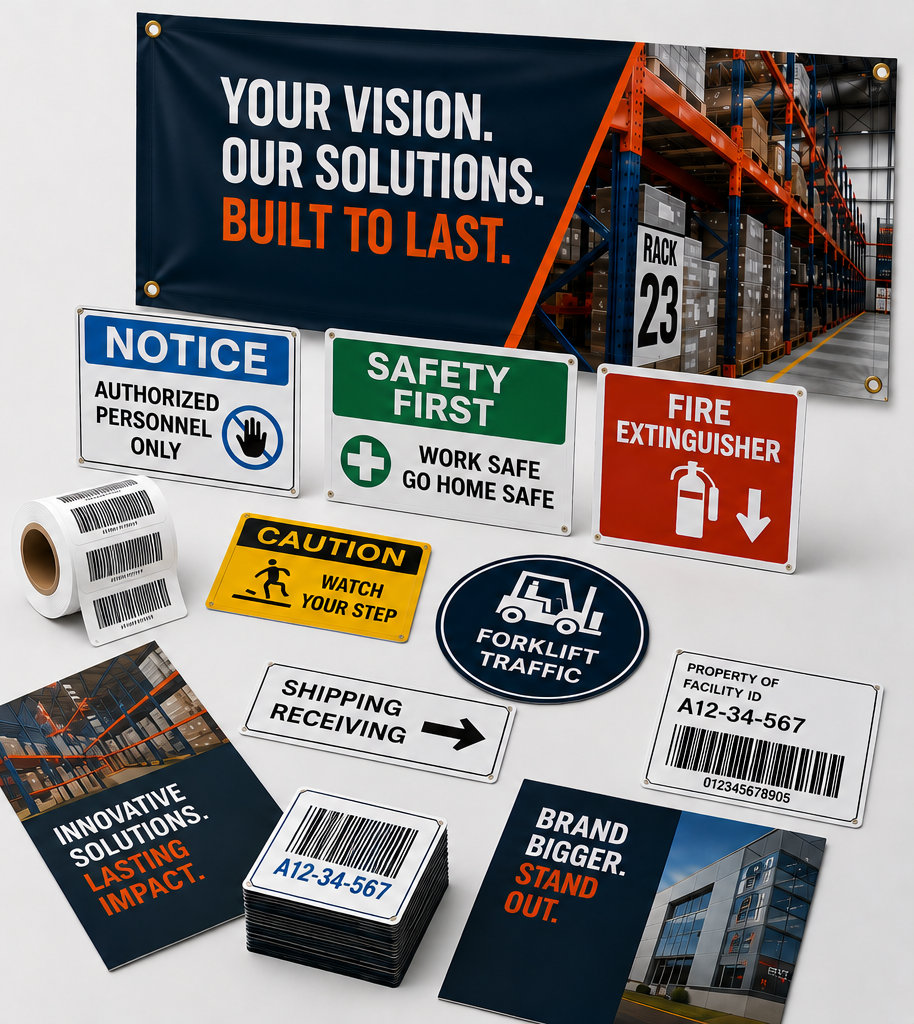 Warehouse Signs Decals Posters