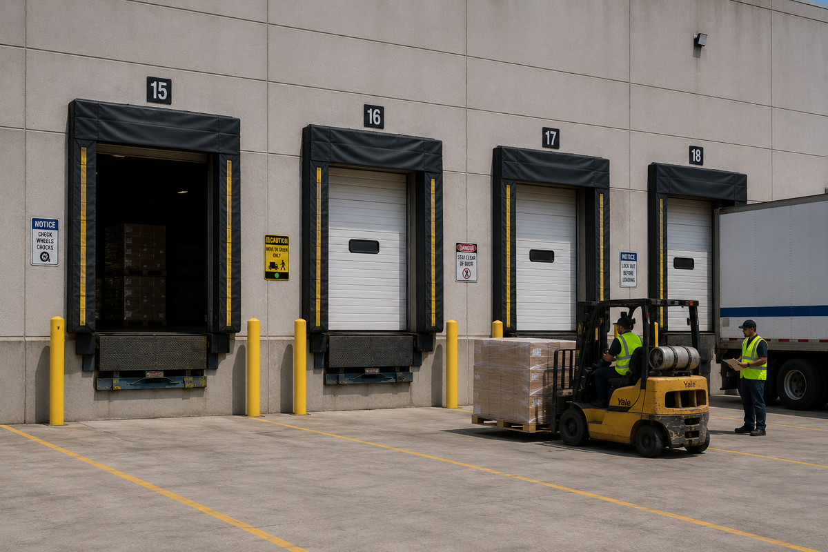 Warehouse Loading Dock Safety Signs