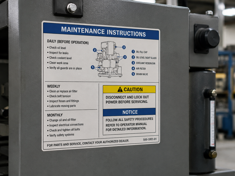 Operating Instructions & Procedures