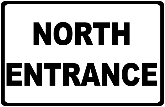 North Entrance Sign  
