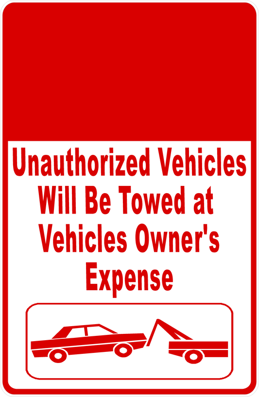 Custom Parking Sign