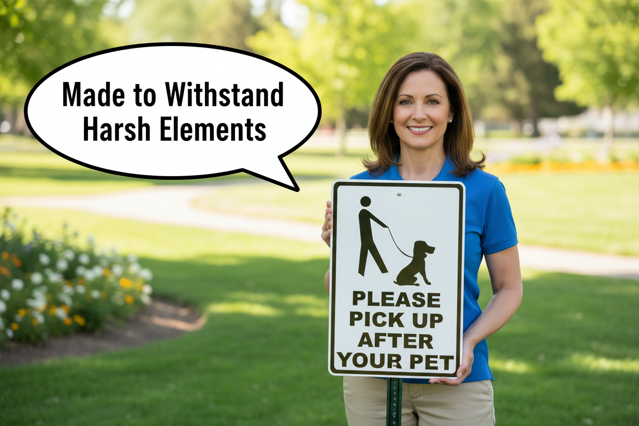 Please Pick Up After Your Pet Sign Sala Graphics