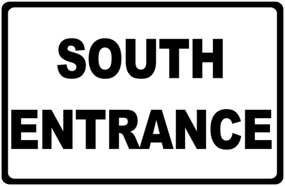 South Entrance Sign 