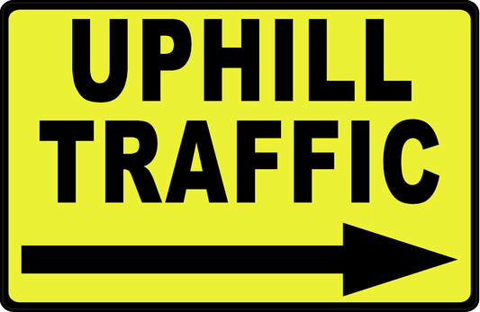 Uphill Traffic with Left or Right Arrow