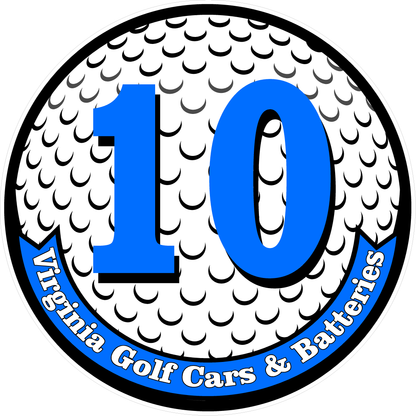 Golf Cart Number Decal
