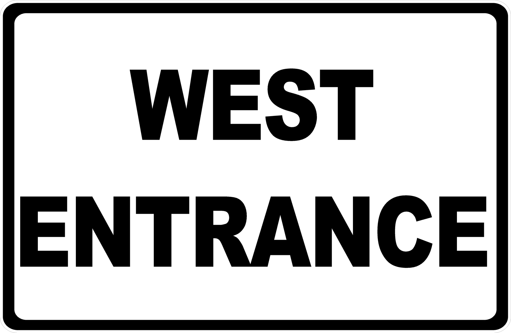 West Entrance Sign 