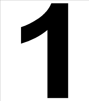 Warehouse Number Decal 