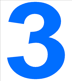 Warehouse Number Decal 