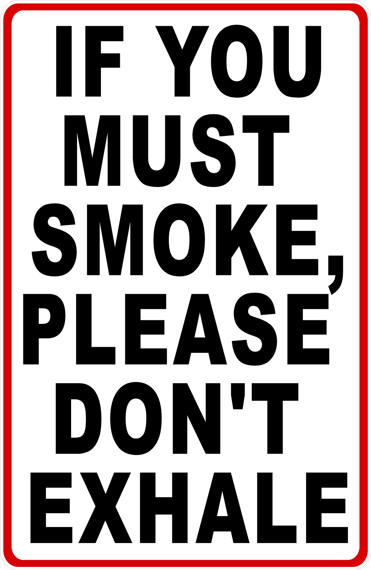 no smoke comes out when i exhale cigarette To our shock, we all are inhaling a massive amount of smoke, which is less than smoking cigarettes, putting all of us at risk of lung disease. ' ; Thirdhand smoke' may last longer